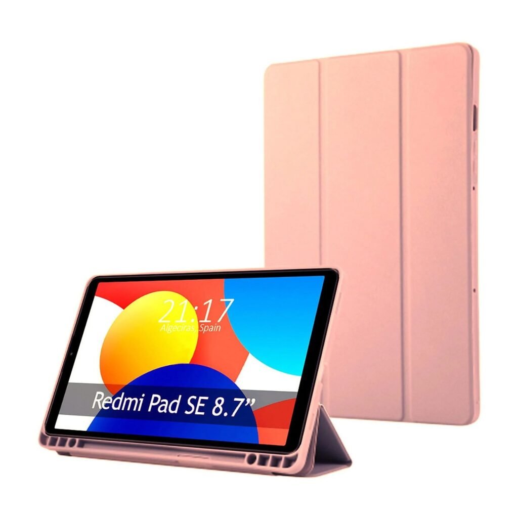 Tablet Smart Cover Funda Smart Cover con Porta Lápiz para Tablet XIAOMI REDMI PAD SE 8,7 ...